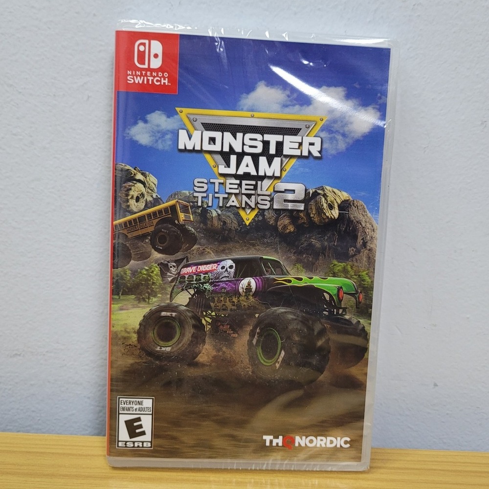 Monster Jam Steel Titans 2 (Nintendo Switch)Brand New Factory Sealed .THQ Nordi